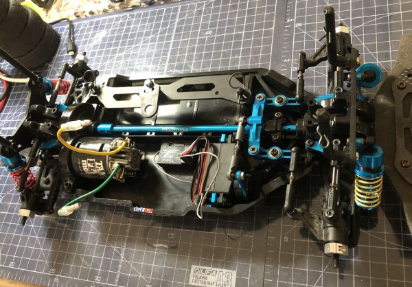 タミヤtt02タイプS双葉R203GF 近藤PDS-2516 タミヤ RC特別企画商品 1/10RC TT-02 TYPE-SR シャーシキット