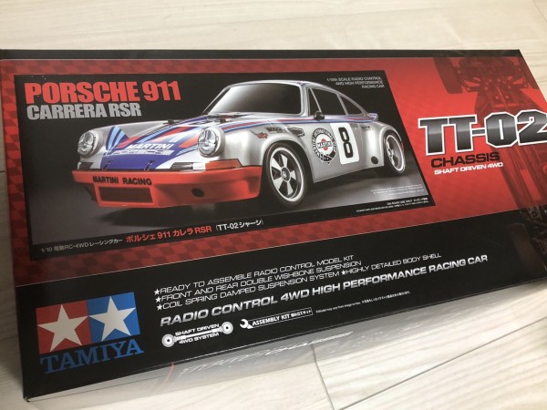 5号車 TT-02 ポルシェ911カレラRSR : 小学生の息子とラジコン