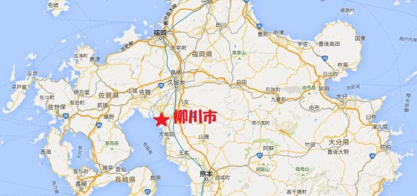 地図のなかの柳川 ー柳川市史　地図編ー 15年6月5日 柳川_水路クルーズ : SUP奮闘記 ~since2012.4.14