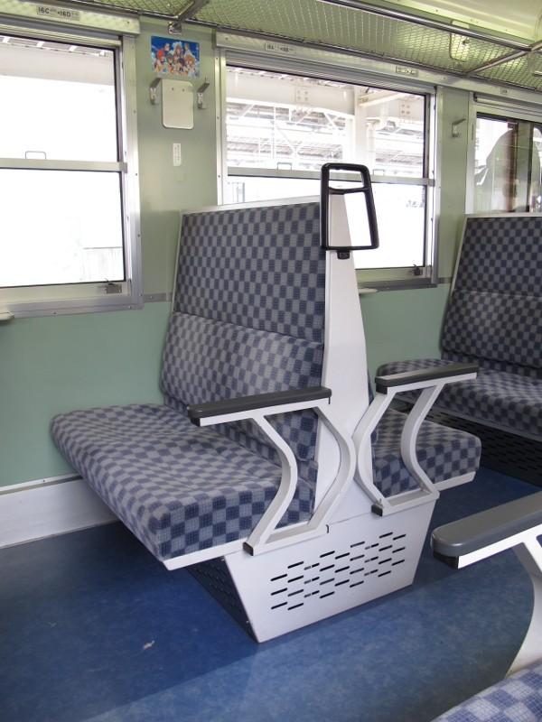 しなの鉄道 国鉄 JR東日本 115系 座面 座席 モケット 鉄道古物