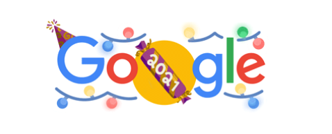 21大晦日 Google Doodle グーグル特殊ロゴ の意味を解説 That S A Wrap For 21 スラング英語 Com