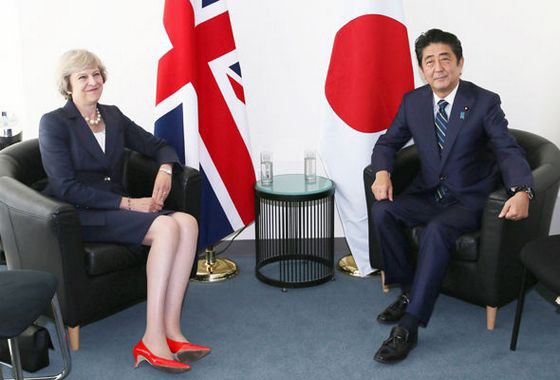 イギリス特派員 来日しているメイ首相が日本との将来における貿易取引の同意を取り付けた 海外の反応 すらるど 海外の反応