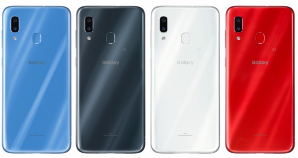 JA572 Samsung Galaxy A30 スマホ本体 SCV43 au au、6.4型有機ELスマホ「Galaxy A30 SCV43」の発売日を決定
