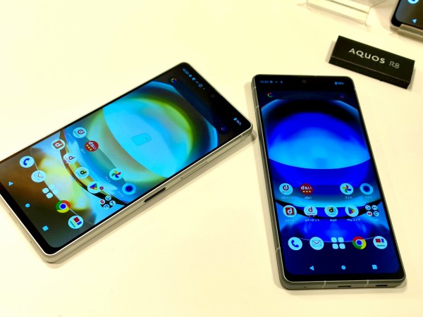 NTTドコモ、5Gスマホ「AQUOS R8 SH-52D」と「AQUOS sense8 SH-54D」に