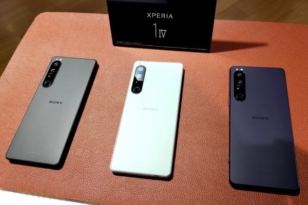 19万円超のソニーの新ハイエンドスマホ「Xperia 1 IV」を写真と動画で