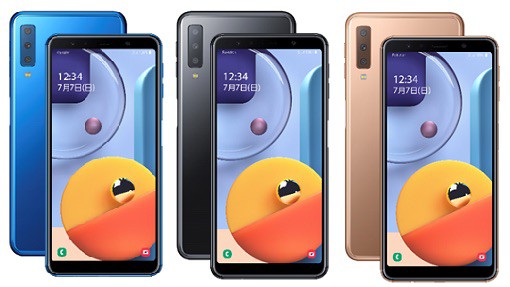 楽天モバイル向けSIMフリースマホ「Galaxy A7」が発表！6インチ