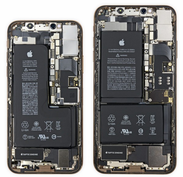 話題の新スマホ「iPhone XS」と「iPhone XS Max」がiFixitによって分解