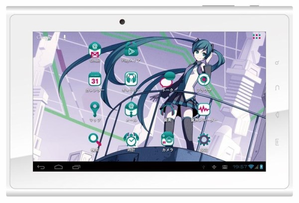 RWC、初音ミクのオリジナルコンテンツ満載の「初音ミク タブレットナビ