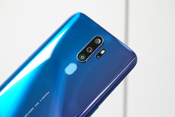 OPPO A5 2020 ブルー SIMフリースマホ 税別26,800円、SIMフリースマホ「OPPO A5 2020」が11/1より発売