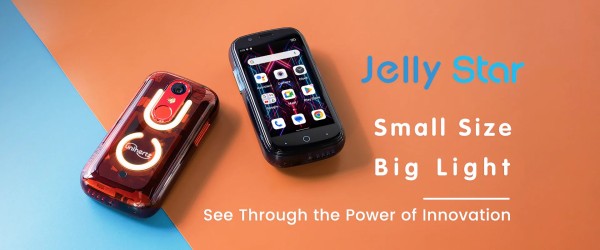 Unihertz、超小型スマホ「Jelly Star」を発表！近くクラウドファン