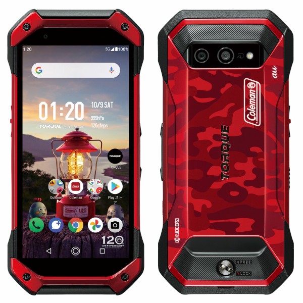 KDDI、au向けタフネススマホ「TORQUE 5G KYG01」にAndroid 12へ
