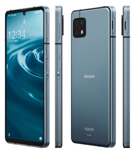 NTTドコモ、5G対応スマホ「AQUOS sense6 SH-54B」を発表！11月中旬発売