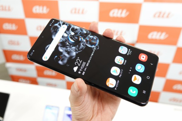 au向け5G対応フラッグシップスマホ「Galaxy S20 Ultra 5G SCG03」を