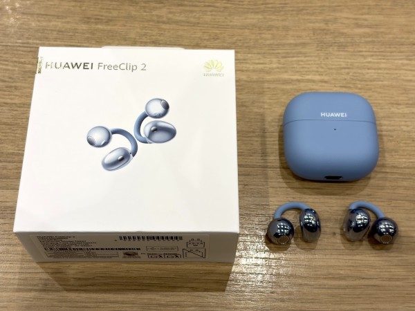 イヤーカフ型オープンイヤー完全ワイヤレスイヤホン「HUAWEI FreeClip