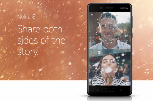 HMD Global、ノキアブランドの新ハイエンドスマホ「Nokia 8」を発表