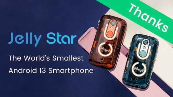 Unihertzの超小型スマホ「Jelly Star」が今週より出荷開始！配送