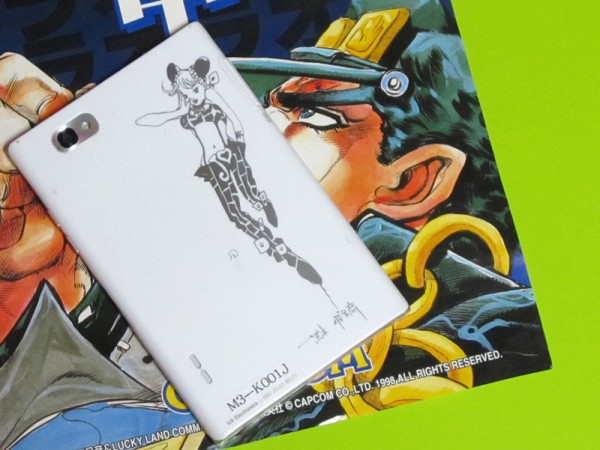 超激レア！L-06D　ジョジョスマホ発売予約イベント限定特典徐凛書き下ろし複製 発売が待ち遠しすぎるッ！ジョジョスマホ「L-06D JOJO」第1回