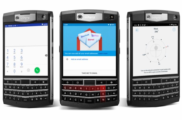 Uniherz TiTAN スマートフォン Unihertz Titan - 究極の頑丈な QWERTY 携帯電話