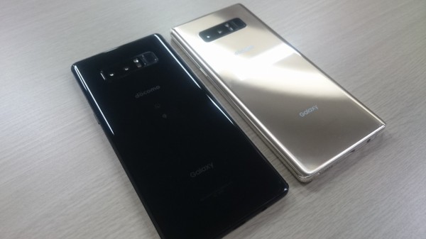 NTTドコモ、Sペン対応の最新プレミアムスマホ「Galaxy Note8 SC-01K
