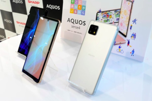 シャープ、SIMフリースマホ「AQUOS sense4 SH-M15」にAndroid 11