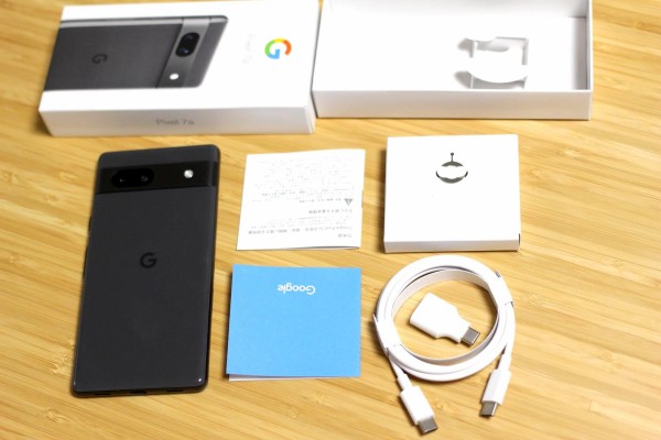 Googleの新スマホ「Pixel 7a」を外観や同梱品、基本機能を写真や