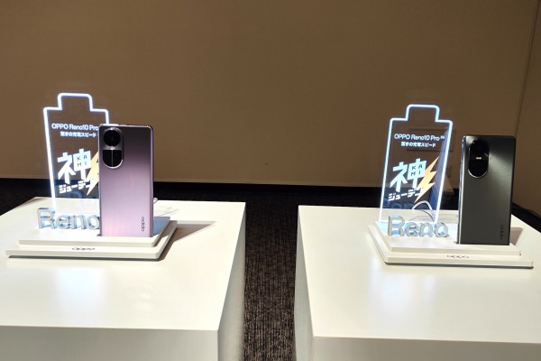 おサイフケータイ対応スマホ「OPPO Reno10 Pro 5G」を写真や動画