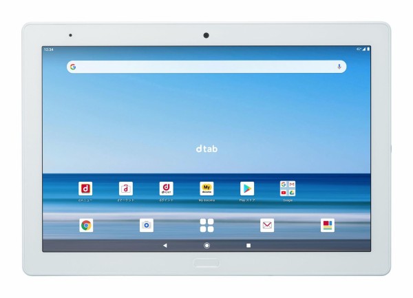 NTTドコモ、10インチタブレット「dtab d-41A」を発表！今夏発売