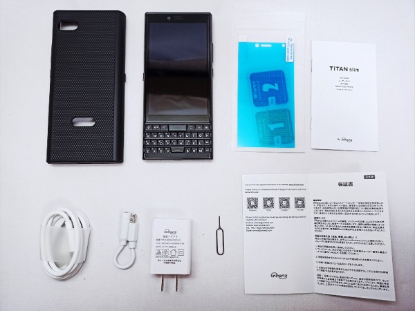 Unihertz Titan Slim SIMフリー 日本正規品 付属品完備 Unihertz