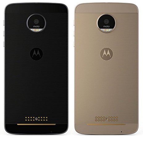 モトローラのフラッグシップスマホ「Moto Z」に新色ブラックゴールドが