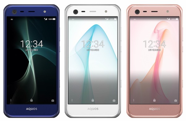 KDDI、au向け4.7インチコンパクトスマホ「AQUOS SERIE mini SHV38」を