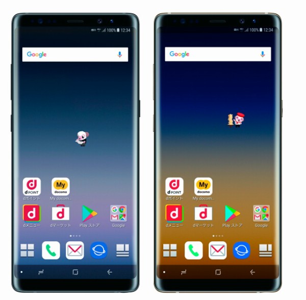 NTTドコモ、Sペン対応の最新プレミアムスマホ「Galaxy Note8 SC-01K