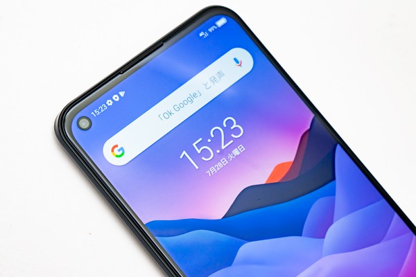 au向け5G対応ミドルレンジスマホ「ZTE a1 ZTG01」のカメラ機能や