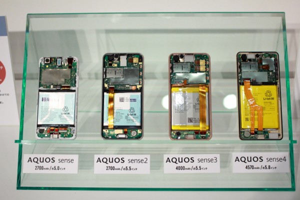 NTTドコモのスタンダードスマホ「AQUOS sense4 SH-41A」を写真と