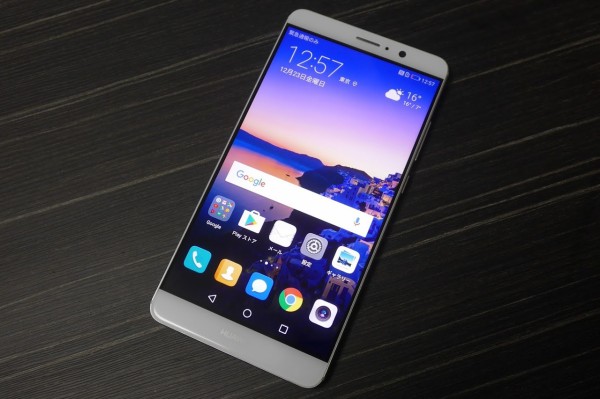ついに日本でも発売したファーウェイの最上級SIMフリースマホ