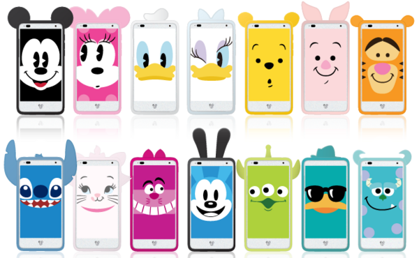 ディズニー・モバイル、SoftBank 4G対応スマートフォン 「Disney