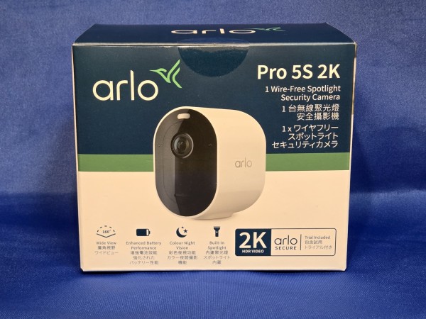 Arlo Pro 5S 2K 防犯カメラ セキュリティカメラ Arlo Pro 5S 2Kレビュー】超鮮明に映るコードレスな見守りカメラ