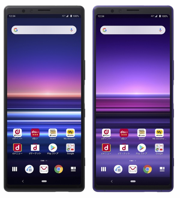 NTTドコモがフラッグシップスマホ「Xperia 1 SO-03L」を発表