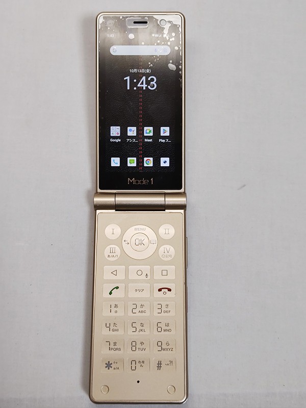 新年特価格 Mode1 RETROII 折り畳みスマートフォン ガラケーデザイン\u201dの折りたたみ式Androidスマホ「Mode1 RETRO II