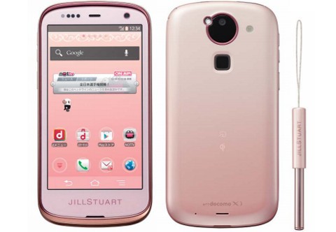 arrows - ドコモ F-03E ジルスチュワートモデル 動作品 美品 NTTドコモ、JILL STUARTコラボの美スマートフォン「ARROWS Kiss