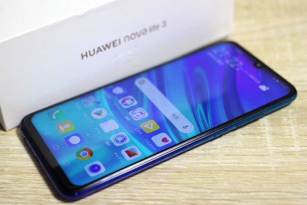 2万円台の高コスパなSIMフリースマホ「HUAWEI nova lite 3」を写真と