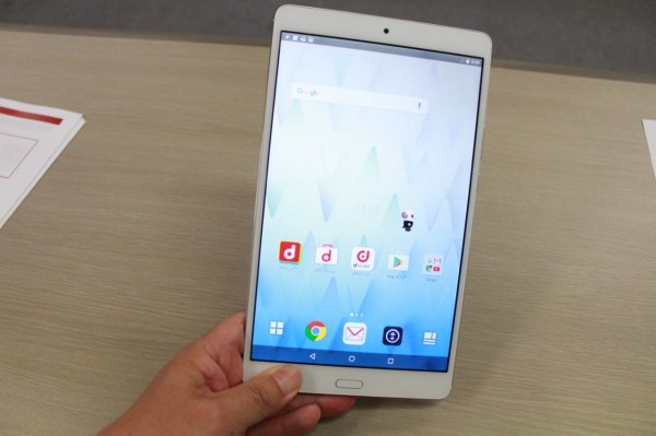NTTdocomo - dtabのd-01jです ドコモの8.4インチコンパクトタブレット「dtab compact d-01J