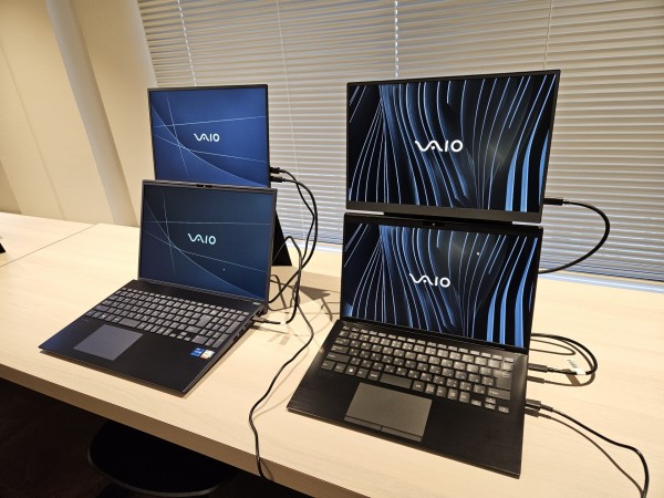 VAIO Vision+ 14 モバイルモニター14インチ 325g VAIO Vision+ 14」は異次元の軽さだった！ VAIO入魂の新型