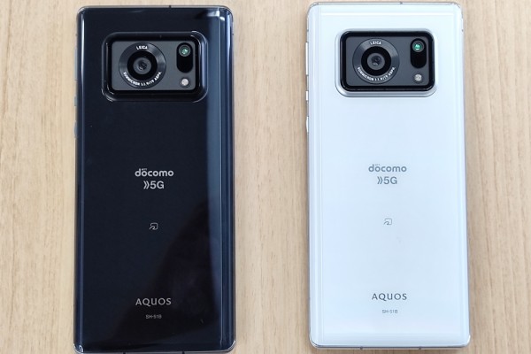 NTTドコモの5G対応高性能スマホ「AQUOS R6 SH-51B」を写真と動画で紹介