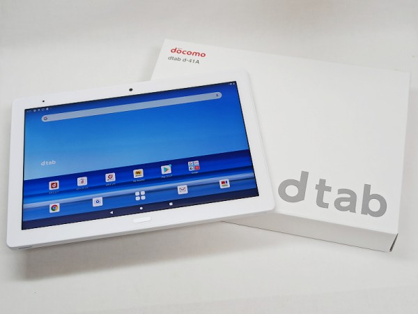 NTTドコモ向けシャープ製10.1インチAndroidタブレット「dtab d