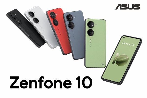 エイスースの小型高性能な次期スマホ「Zenfone 10」のプレス画像が