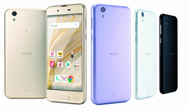 NTTドコモ、最新スタンダードスマホ「AQUOS sense SH-01K」を