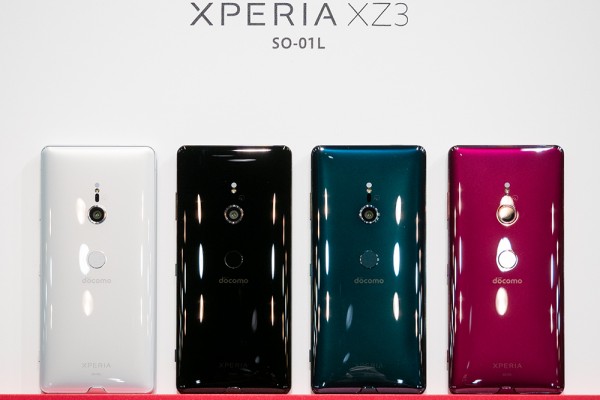 ソニーの最新フラッグシップスマホ「Xperia XZ3」がNTTドコモとau