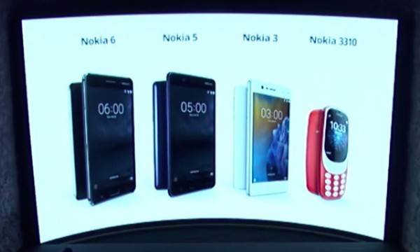 HMD Global、ノキアブランドの新スマホ「Nokia 5」や「Nokia 3」を発表