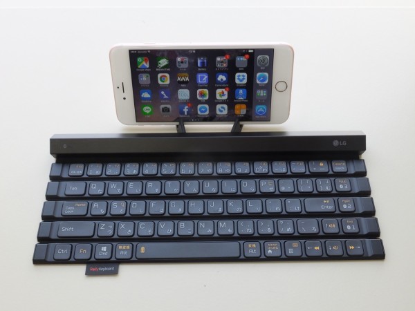 LG Bluetooth対応 新型5段ロール式かな入力対応版 KBB-710 2314108☆ LG Bluetooth対応 新型5段ロール式キーボード(iOS, Android, Windows対応)かな入力対応版  KBB-710 [並行輸入品]