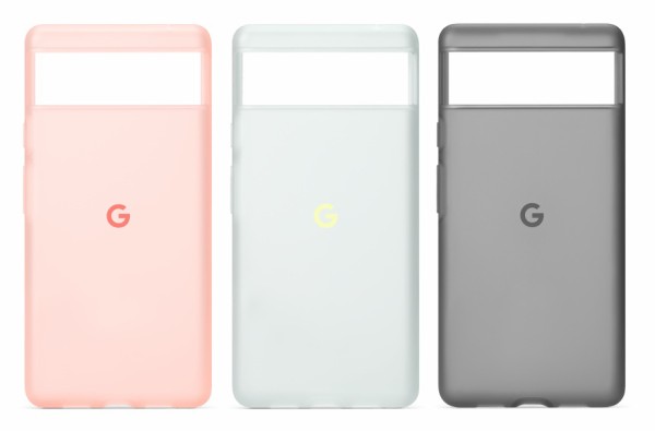 Googleの5G対応スマホ「Pixel 6」と「Pixel 6 Pro」の純正ケース